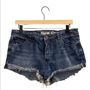 Colvin high waist jean shorts
